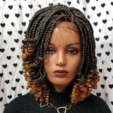 dark bob wig|dark brown braided wigs.